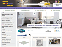 Tablet Screenshot of eisinga-brands.nl